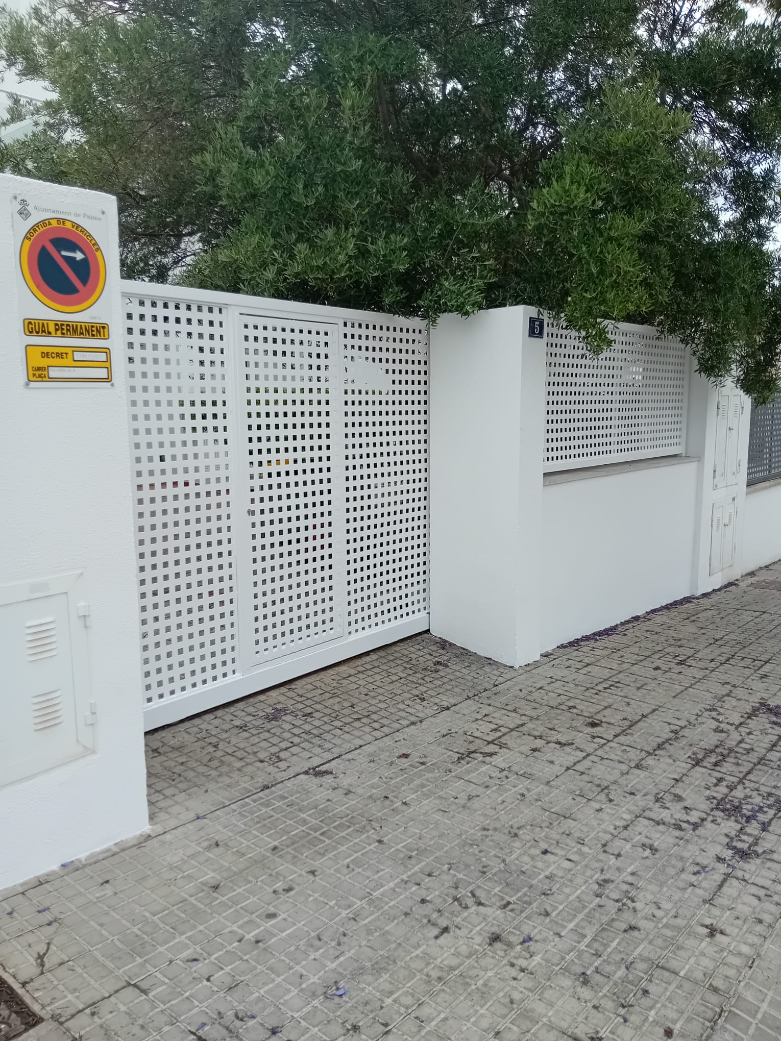 Acabado fachada profesional