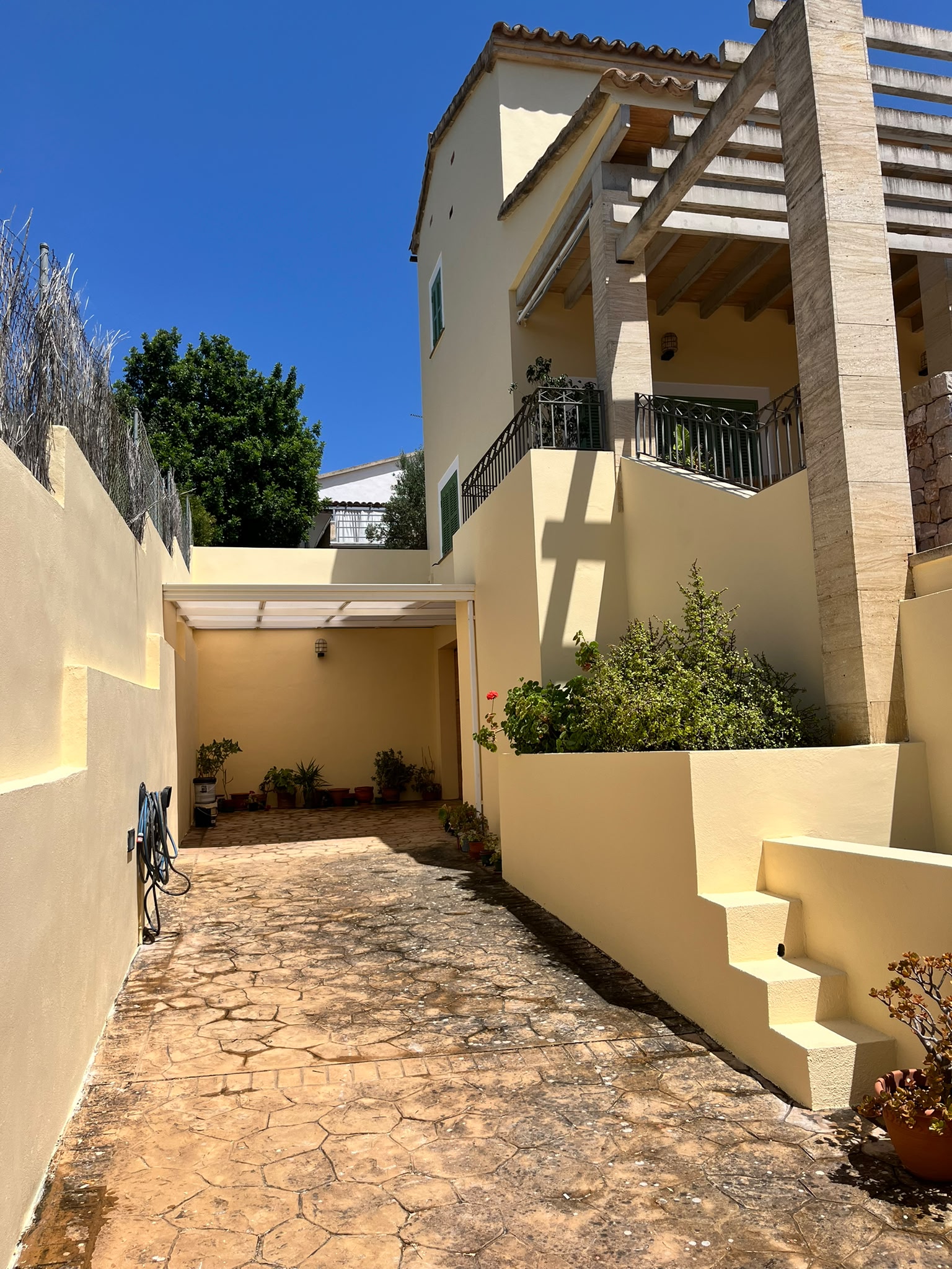 Impermeabilizacion y acabado exterior en Lloseta, Mallorca